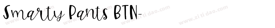 Smarty Pants BTN字体转换
